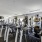 fitness center with exercise equipment